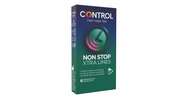 CONTROL Non-Stop Xtra Lines 6 Profilattici